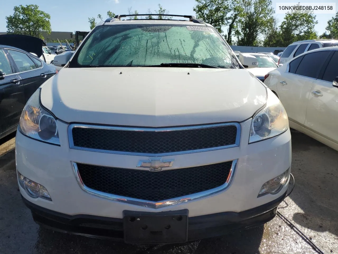 2011 Chevrolet Traverse Lt VIN: 1GNKVGED8BJ248158 Lot: 53509524