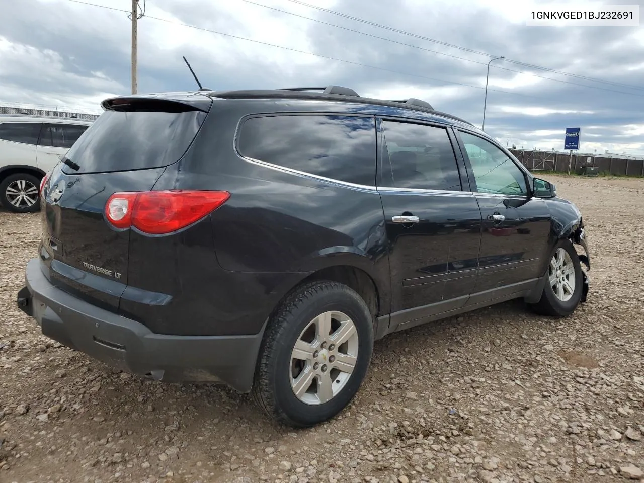 2011 Chevrolet Traverse Lt VIN: 1GNKVGED1BJ232691 Lot: 56867884