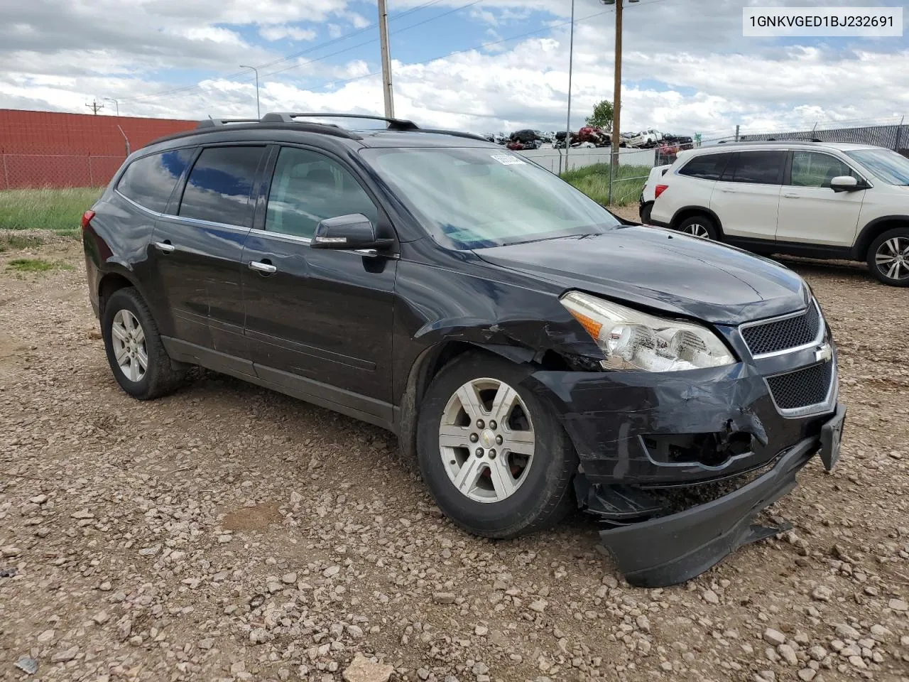 2011 Chevrolet Traverse Lt VIN: 1GNKVGED1BJ232691 Lot: 56867884