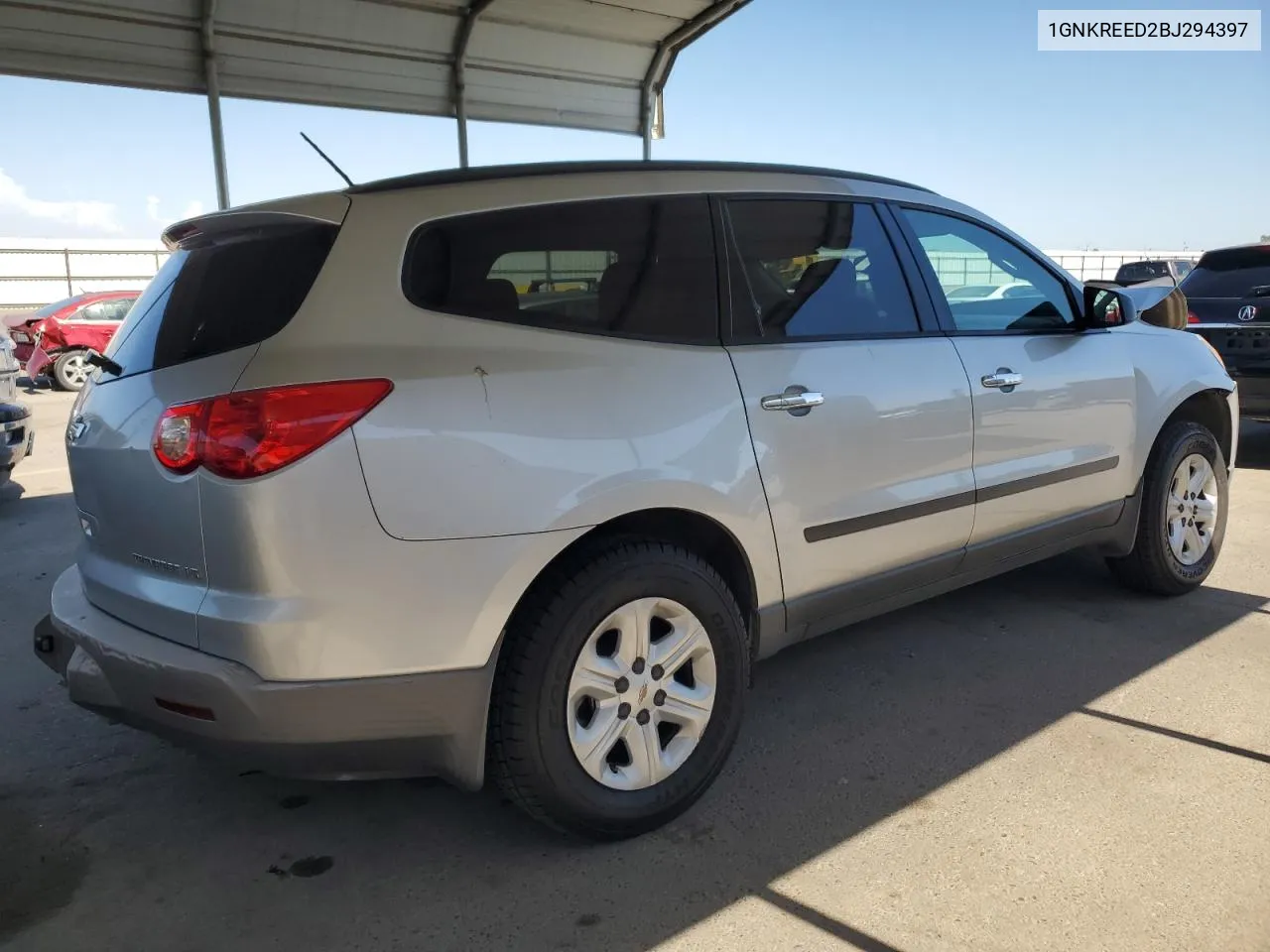 2011 Chevrolet Traverse Ls VIN: 1GNKREED2BJ294397 Lot: 58104214