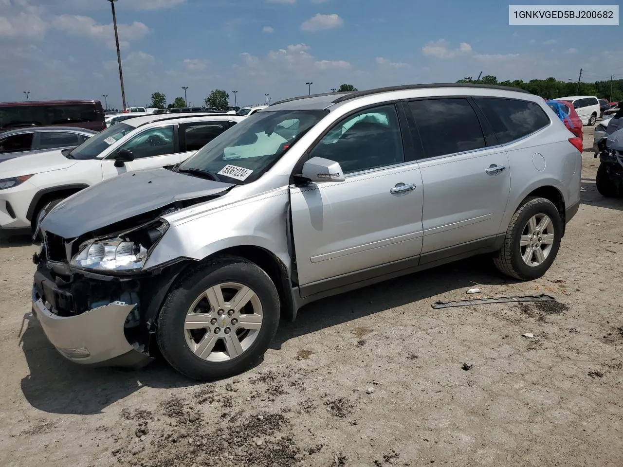 2011 Chevrolet Traverse Lt VIN: 1GNKVGED5BJ200682 Lot: 59361224