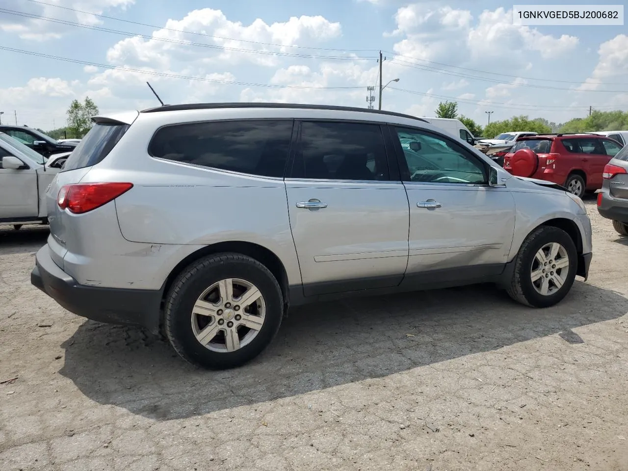 1GNKVGED5BJ200682 2011 Chevrolet Traverse Lt