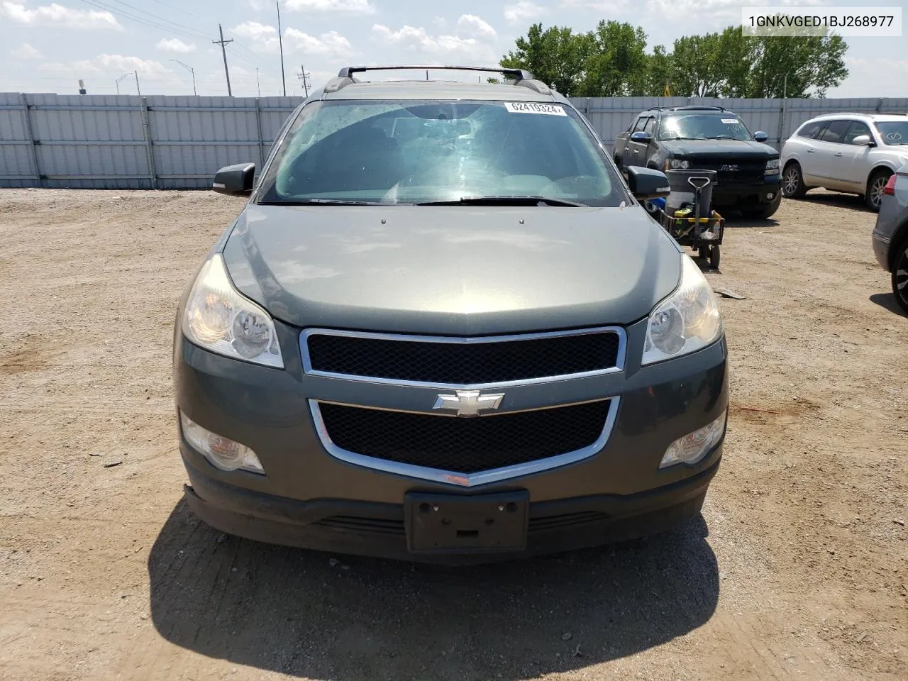 2011 Chevrolet Traverse Lt VIN: 1GNKVGED1BJ268977 Lot: 62419324