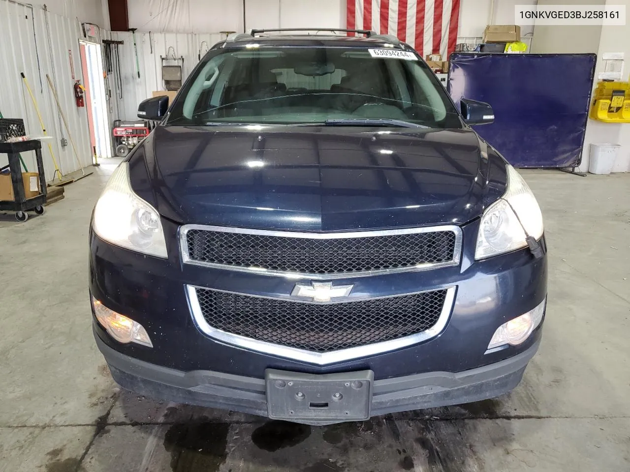 2011 Chevrolet Traverse Lt VIN: 1GNKVGED3BJ258161 Lot: 63094244