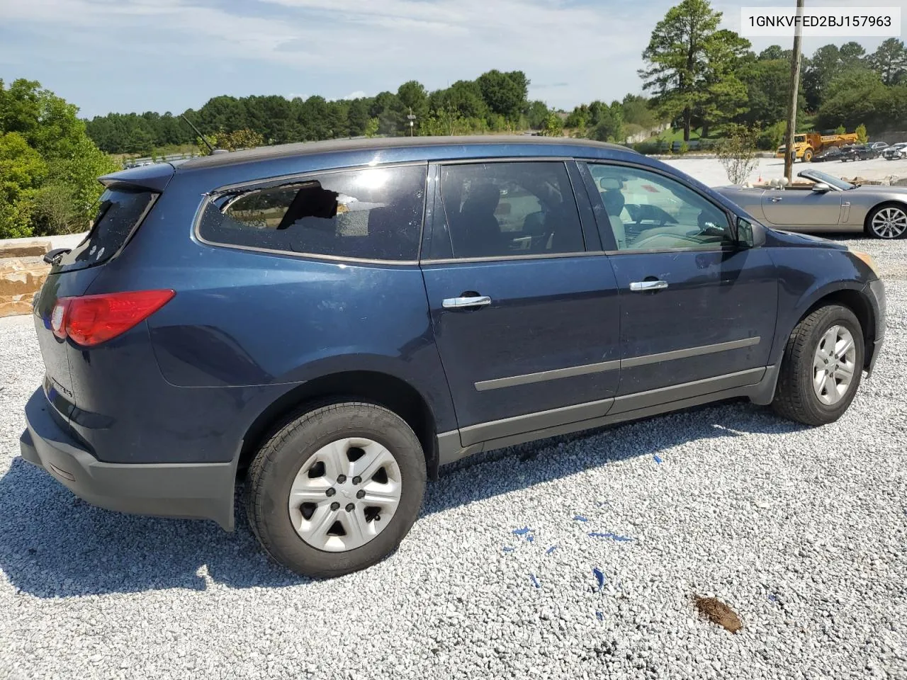 1GNKVFED2BJ157963 2011 Chevrolet Traverse Ls