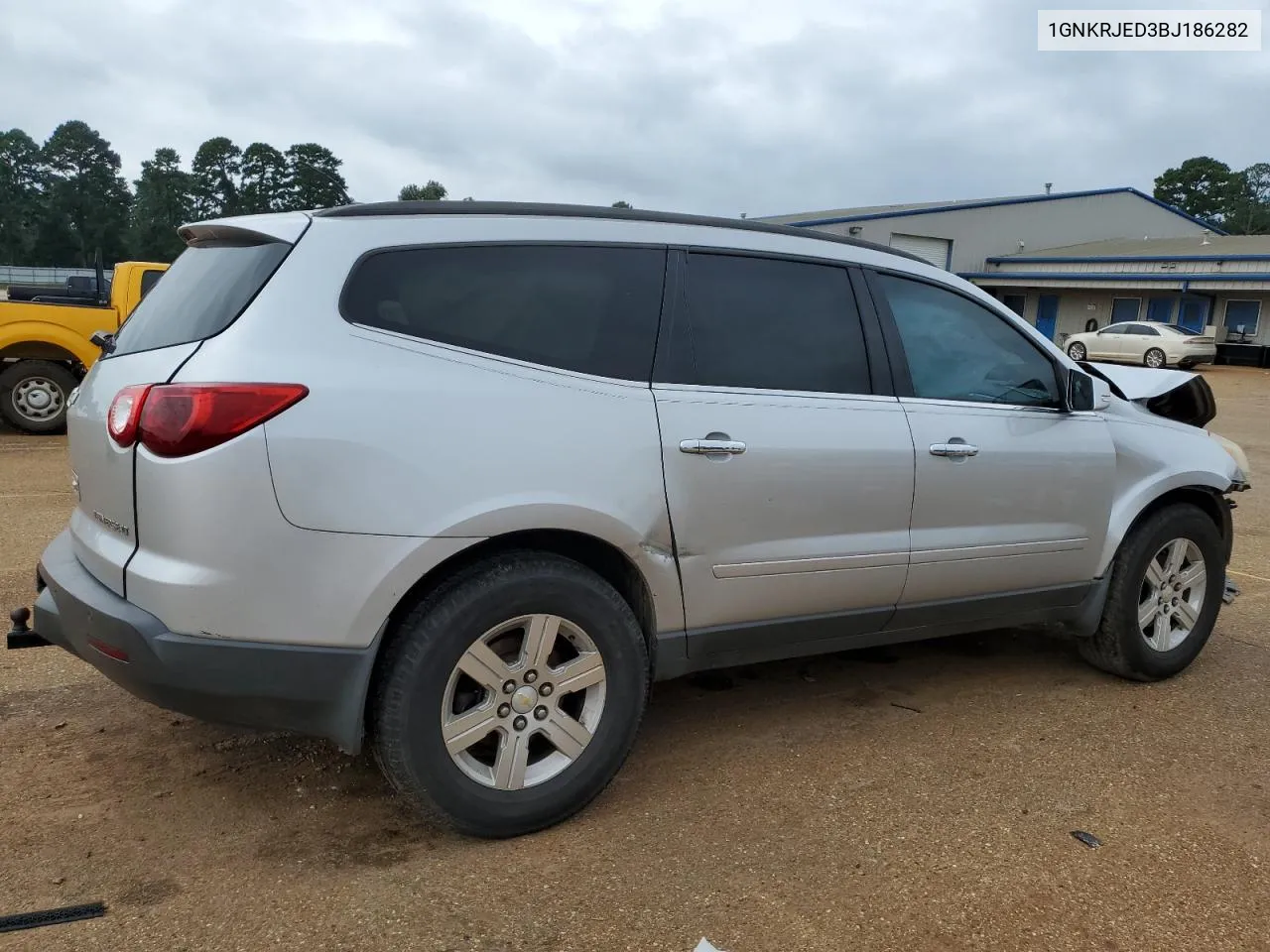 2011 Chevrolet Traverse Lt VIN: 1GNKRJED3BJ186282 Lot: 64023314