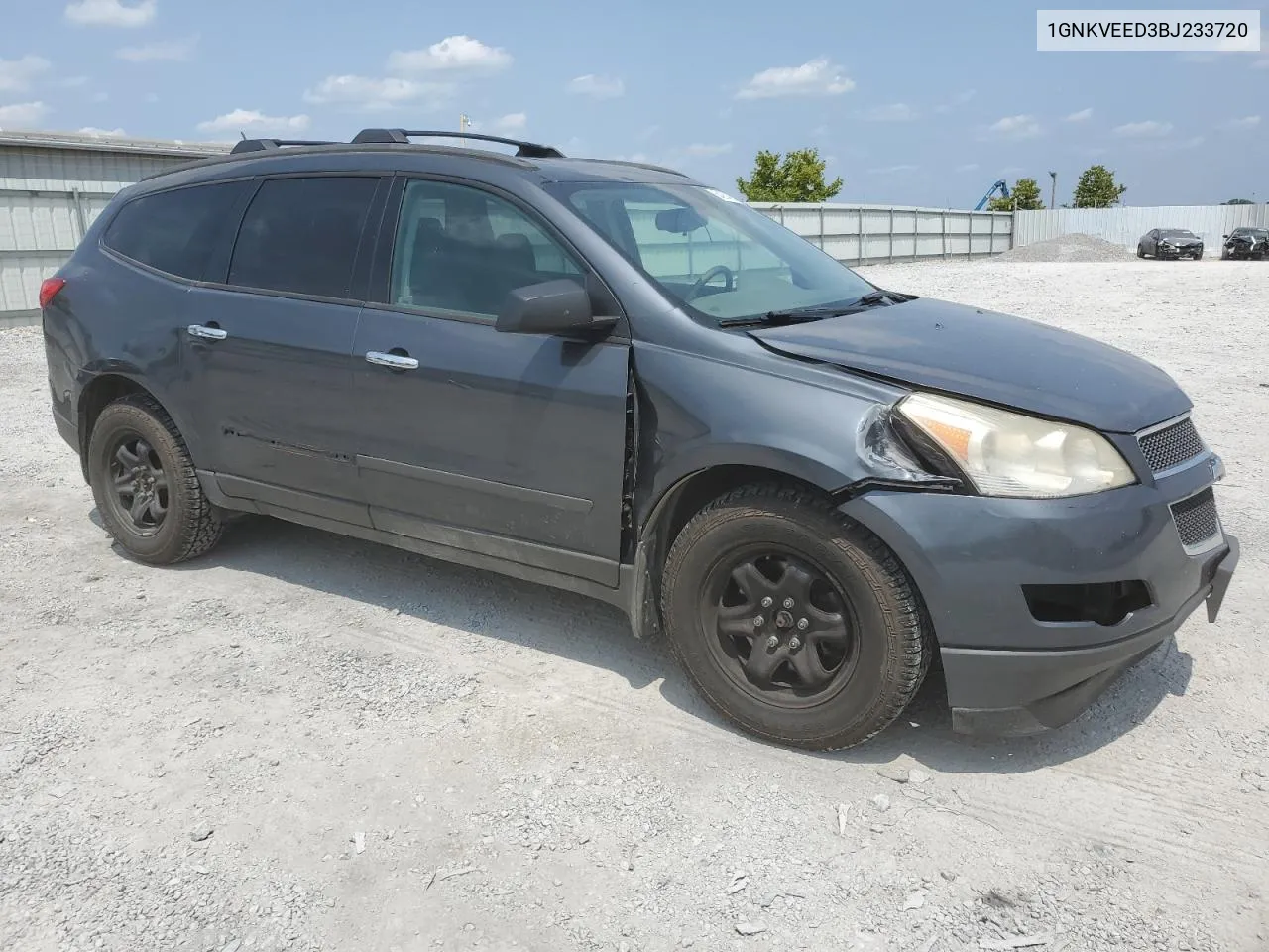 1GNKVEED3BJ233720 2011 Chevrolet Traverse Ls