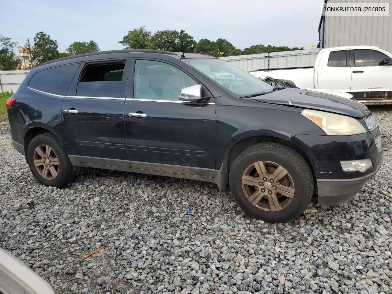 1GNKRJED5BJ264805 2011 Chevrolet Traverse Lt