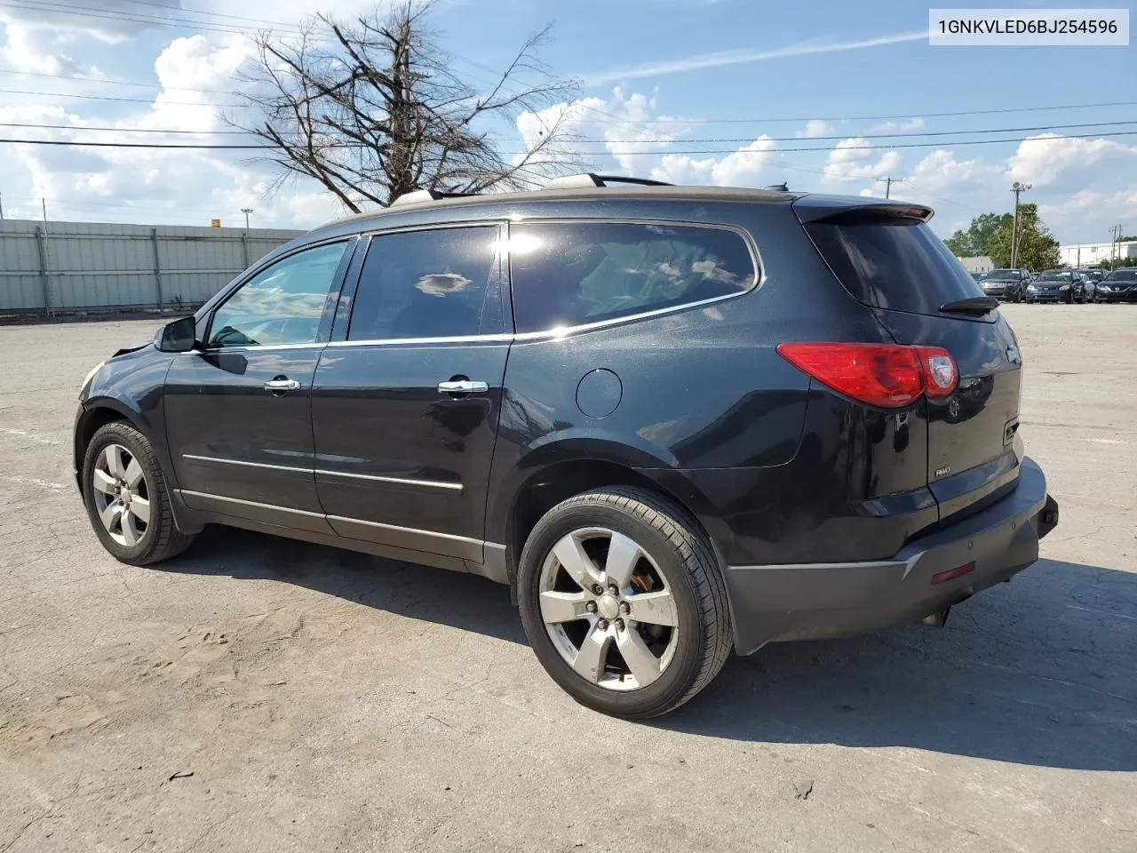 1GNKVLED6BJ254596 2011 Chevrolet Traverse Ltz