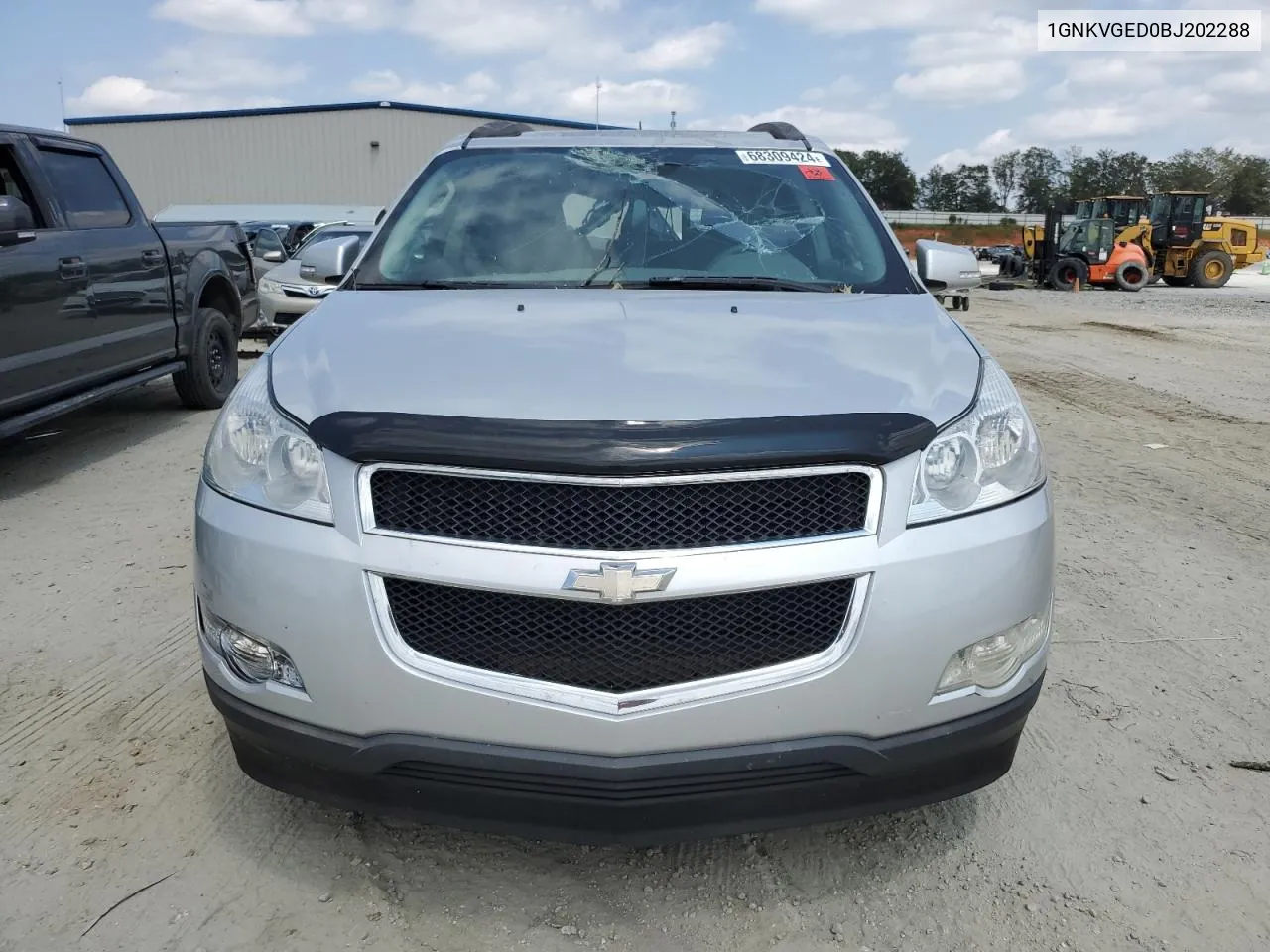 1GNKVGED0BJ202288 2011 Chevrolet Traverse Lt