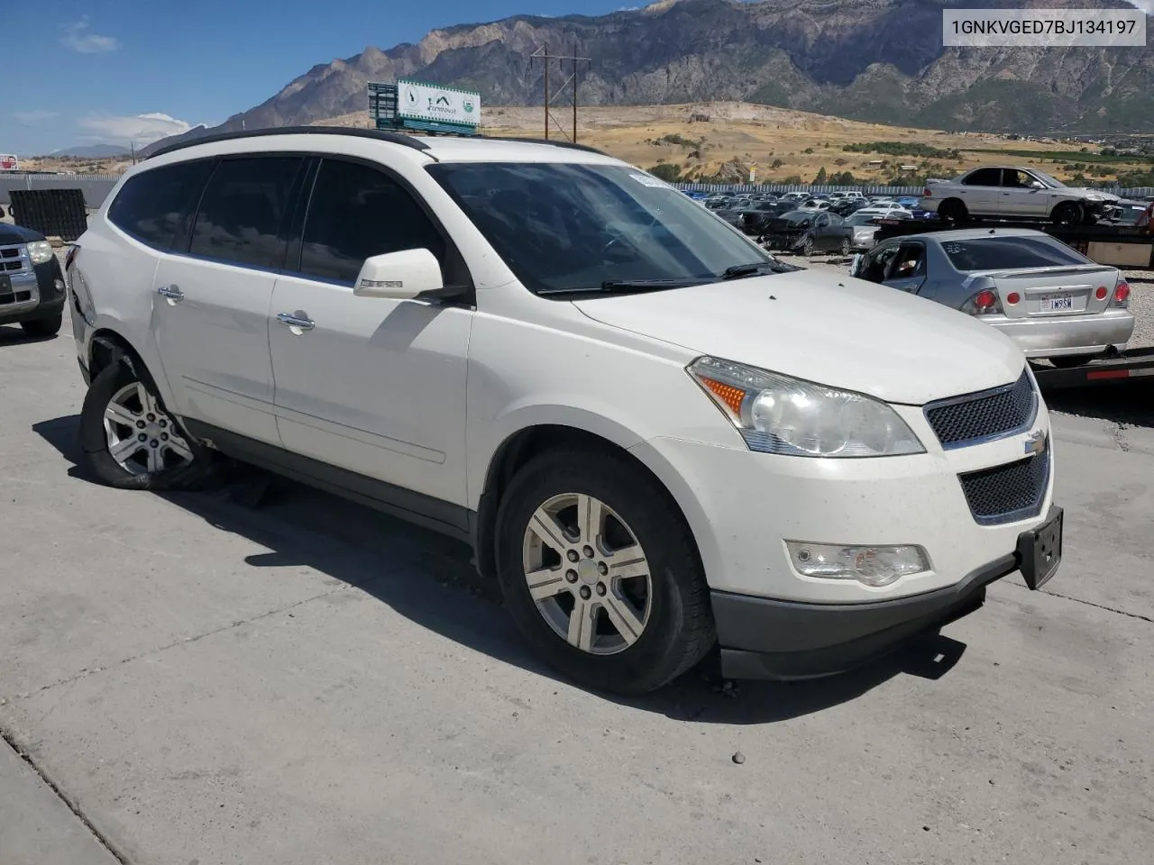 1GNKVGED7BJ134197 2011 Chevrolet Traverse Lt