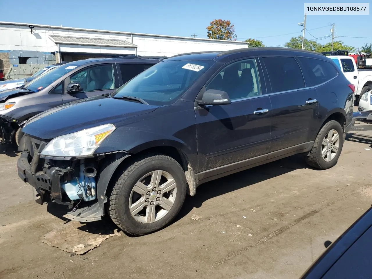 1GNKVGED8BJ108577 2011 Chevrolet Traverse Lt