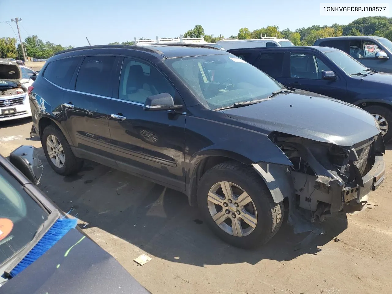 1GNKVGED8BJ108577 2011 Chevrolet Traverse Lt