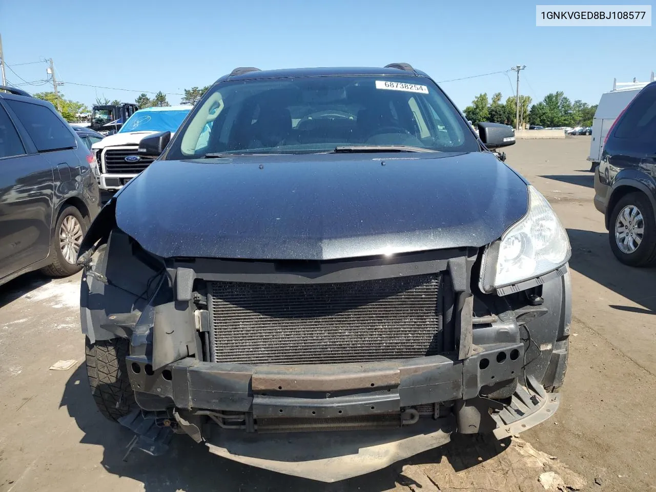 2011 Chevrolet Traverse Lt VIN: 1GNKVGED8BJ108577 Lot: 68738254