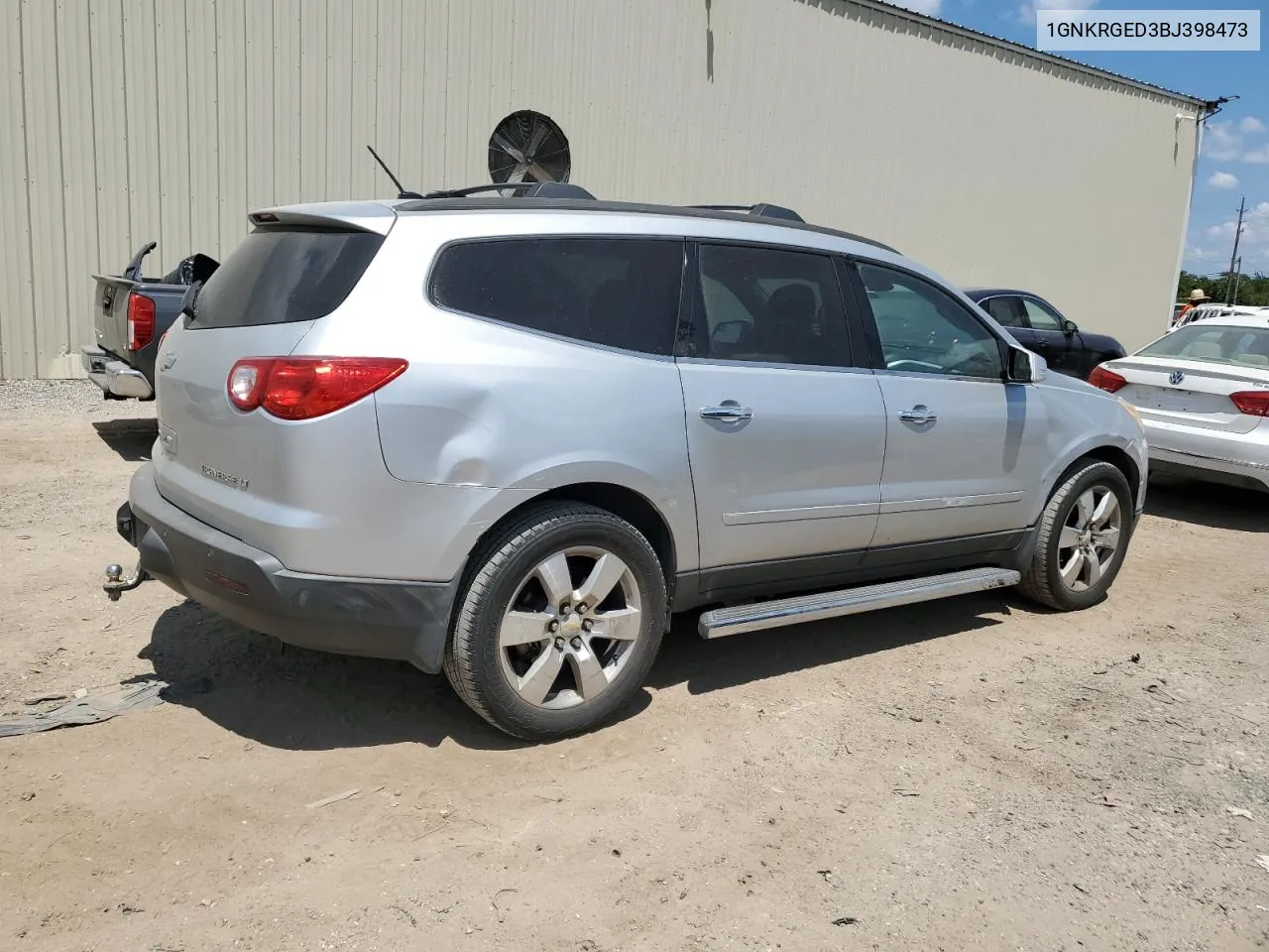 2011 Chevrolet Traverse Lt VIN: 1GNKRGED3BJ398473 Lot: 68980154