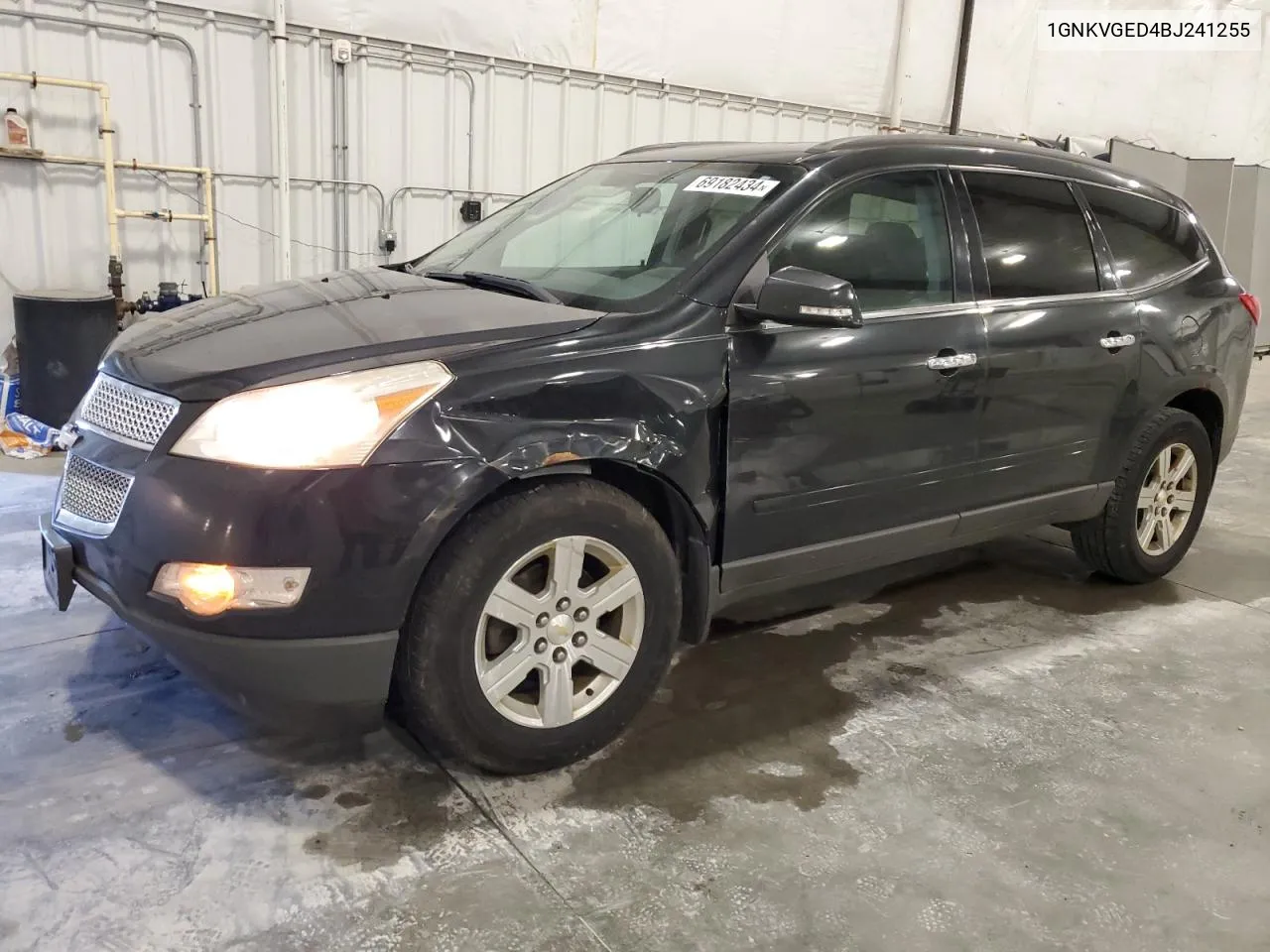 2011 Chevrolet Traverse Lt VIN: 1GNKVGED4BJ241255 Lot: 69182434