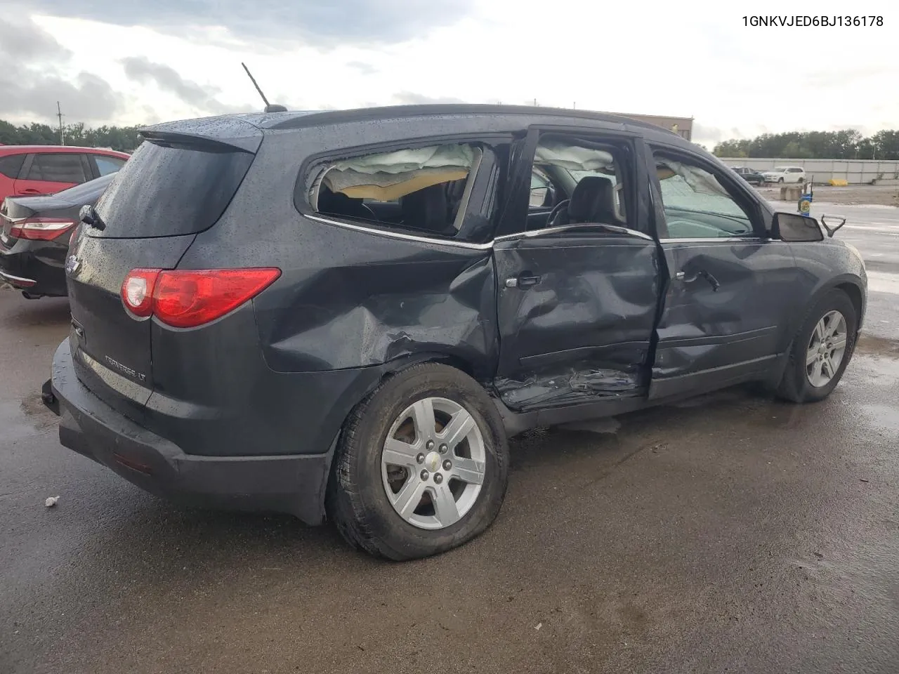 2011 Chevrolet Traverse Lt VIN: 1GNKVJED6BJ136178 Lot: 69265194