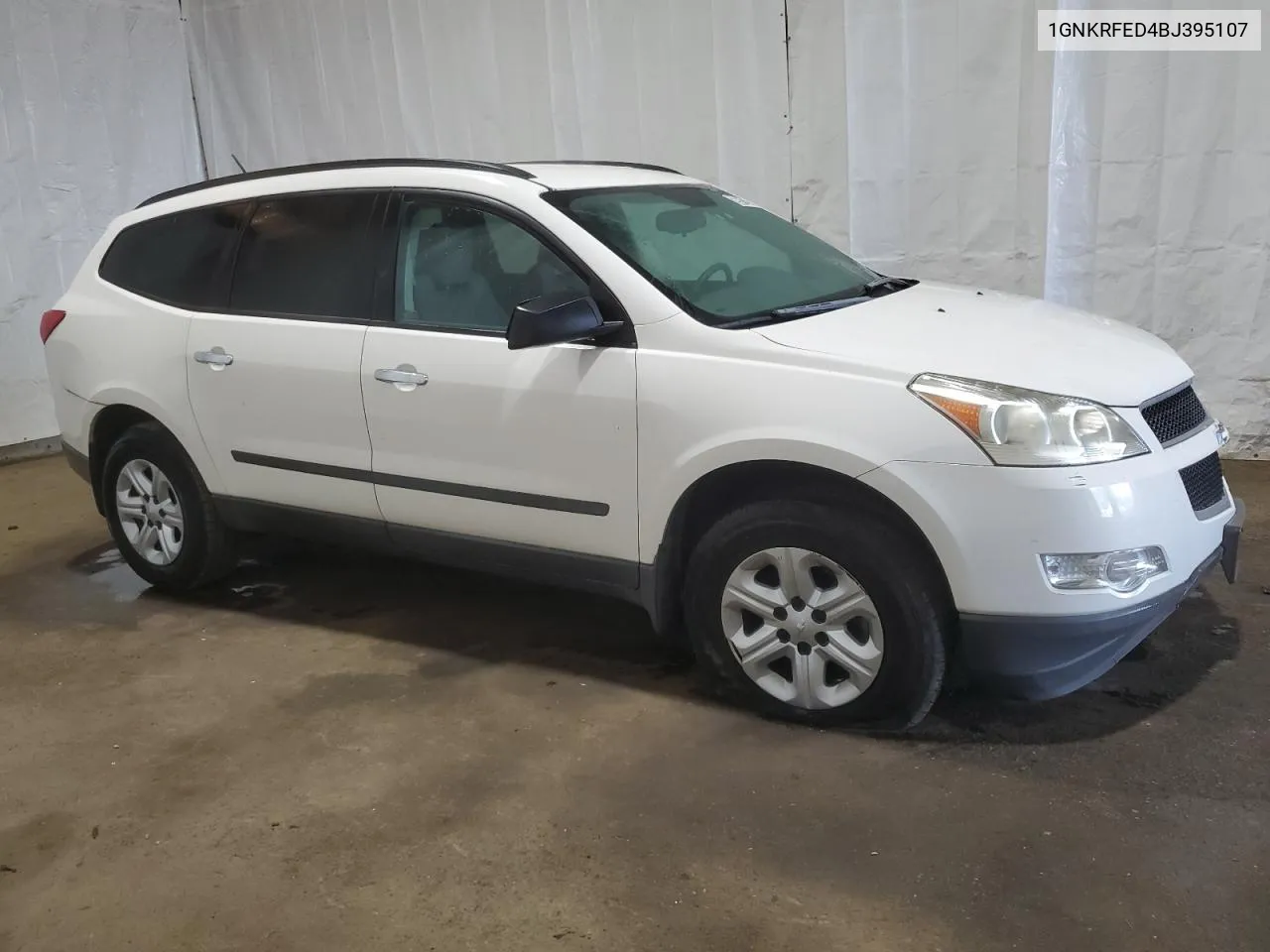 2011 Chevrolet Traverse Ls VIN: 1GNKRFED4BJ395107 Lot: 69611054