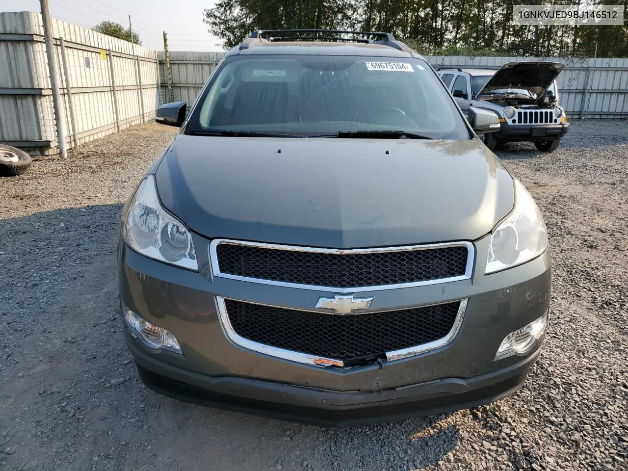 1GNKVJED9BJ146512 2011 Chevrolet Traverse Lt