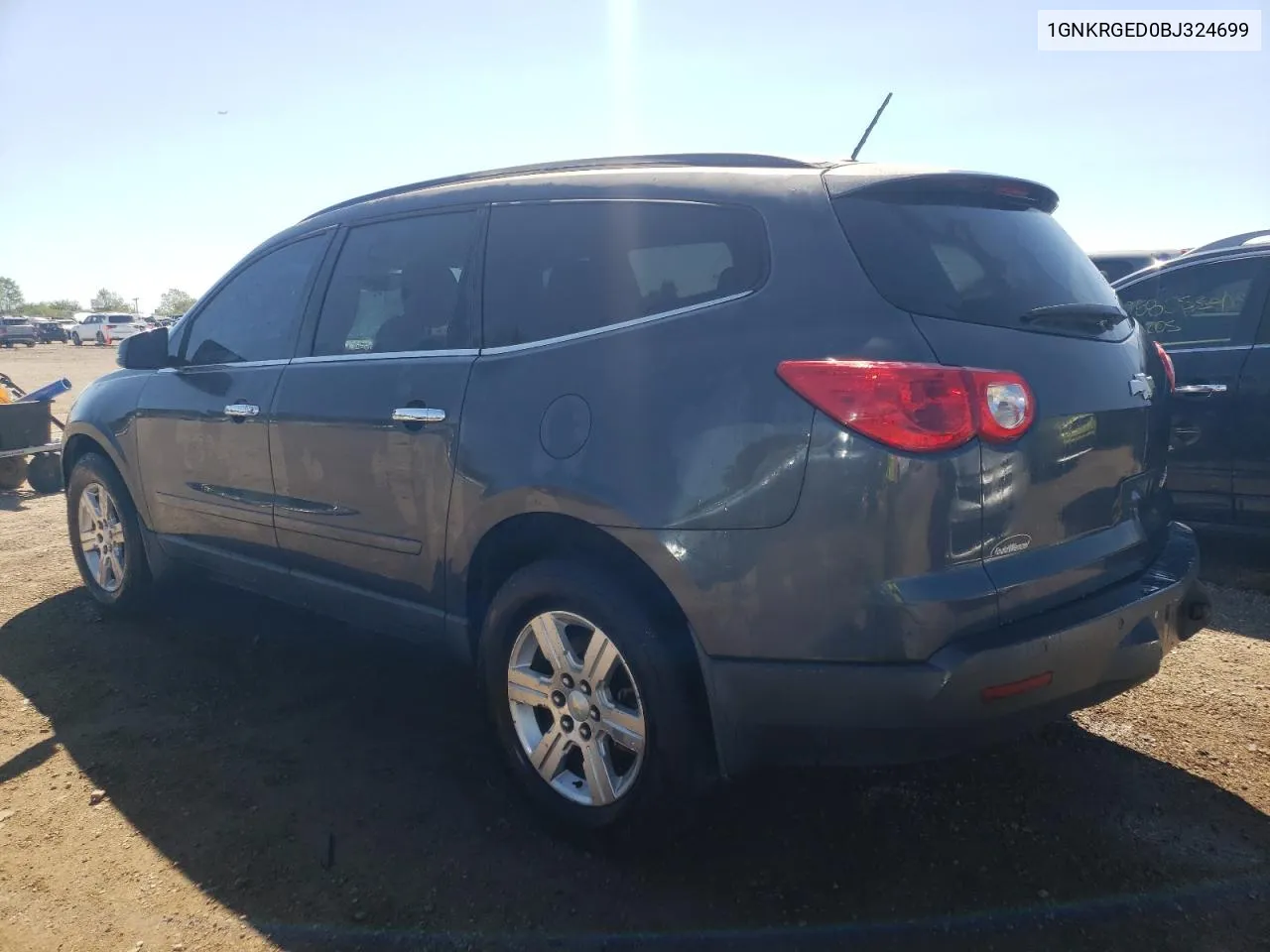 1GNKRGED0BJ324699 2011 Chevrolet Traverse Lt