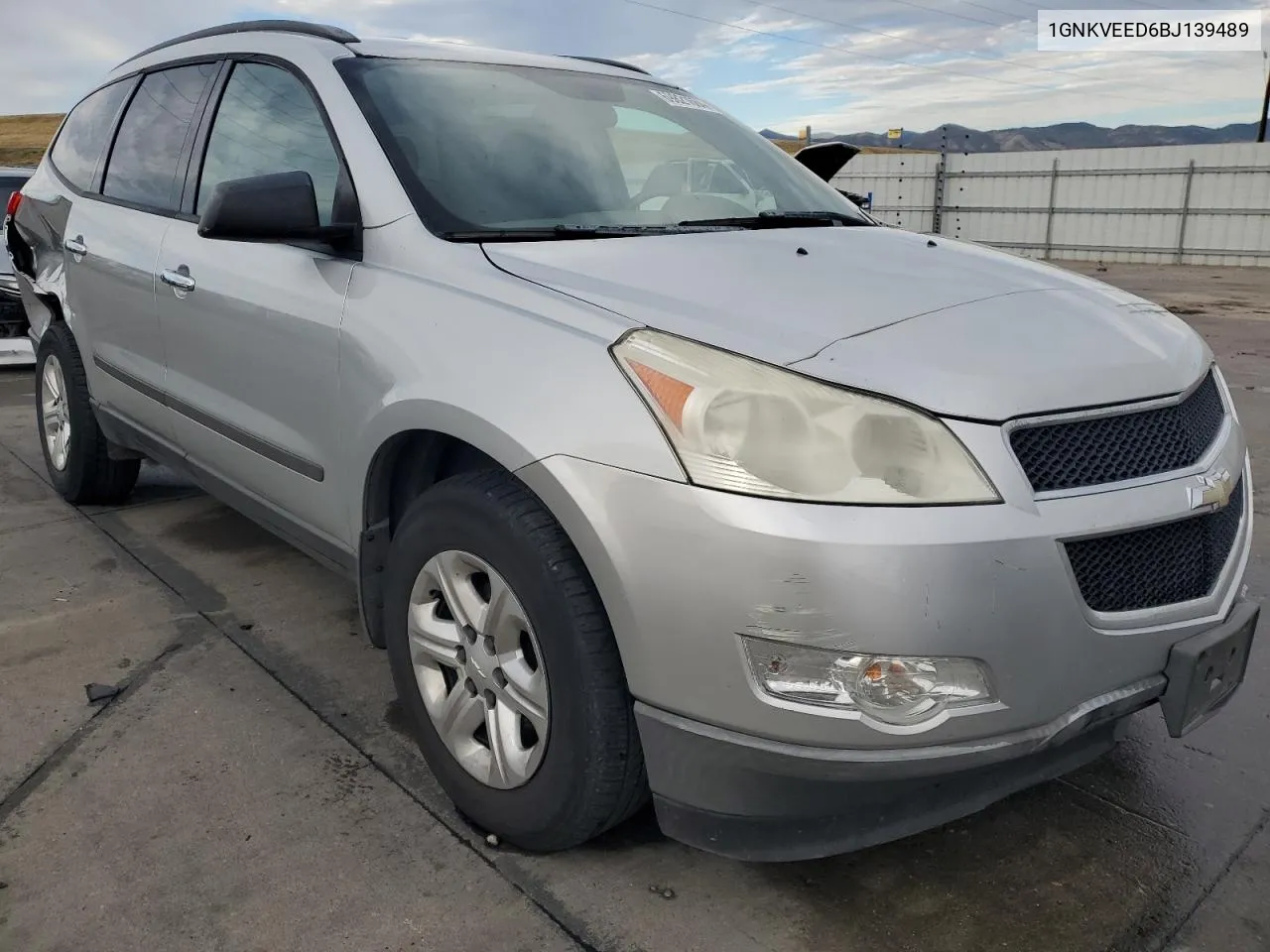 2011 Chevrolet Traverse Ls VIN: 1GNKVEED6BJ139489 Lot: 69821684