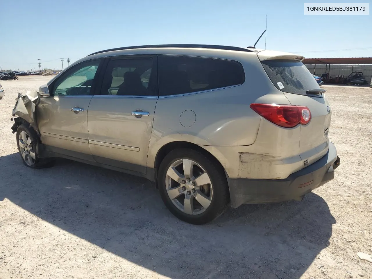 2011 Chevrolet Traverse Ltz VIN: 1GNKRLED5BJ381179 Lot: 70874784