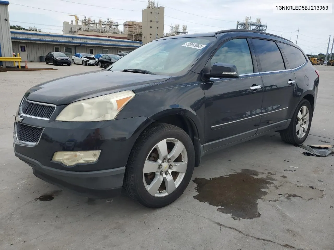 2011 Chevrolet Traverse Ltz VIN: 1GNKRLED5BJ213963 Lot: 71097064