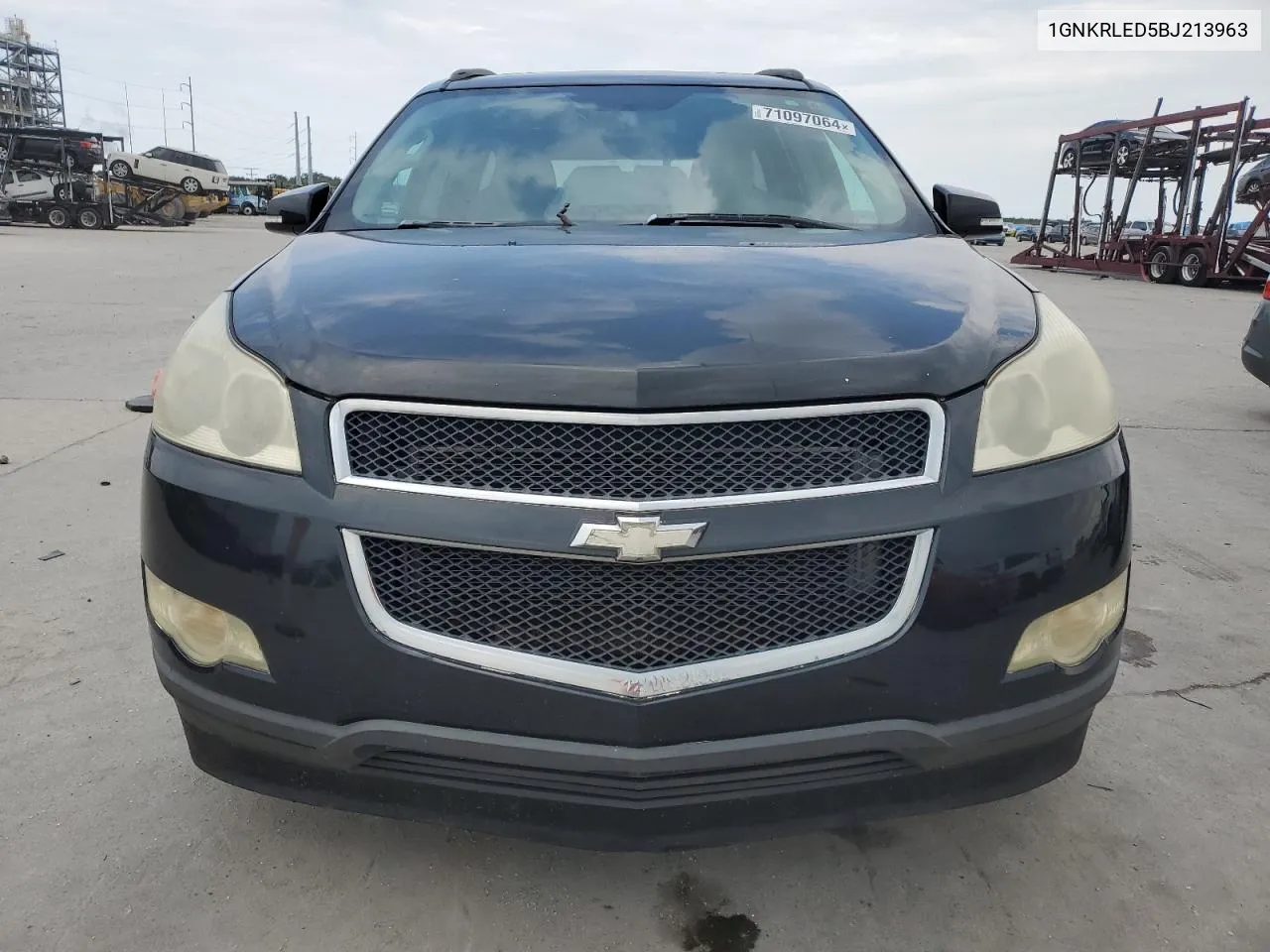 2011 Chevrolet Traverse Ltz VIN: 1GNKRLED5BJ213963 Lot: 71097064