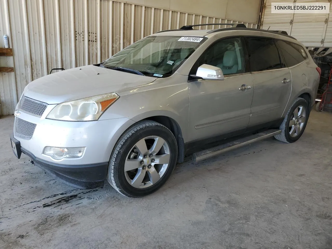 2011 Chevrolet Traverse Ltz VIN: 1GNKRLED5BJ222291 Lot: 71302484