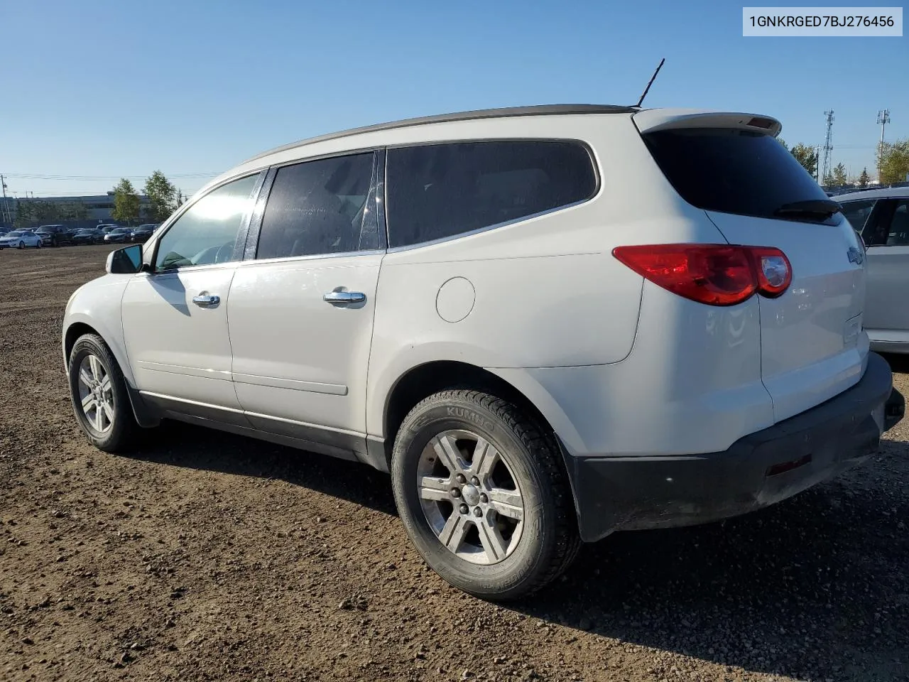 2011 Chevrolet Traverse Lt VIN: 1GNKRGED7BJ276456 Lot: 71412454