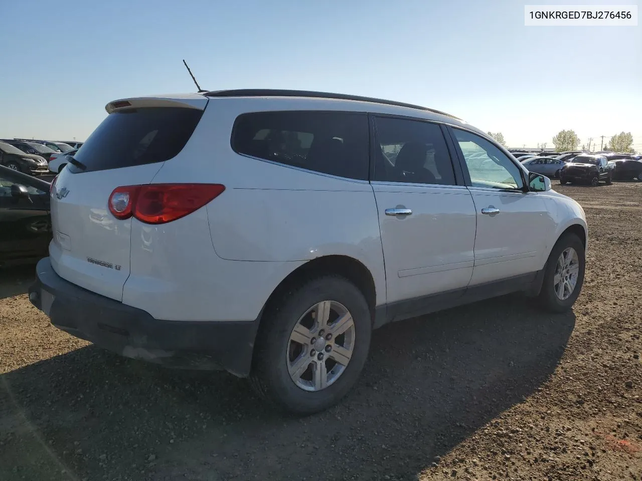 1GNKRGED7BJ276456 2011 Chevrolet Traverse Lt