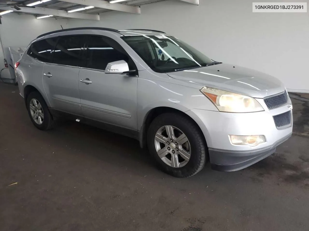 2011 Chevrolet Traverse Lt VIN: 1GNKRGED1BJ273391 Lot: 72730654