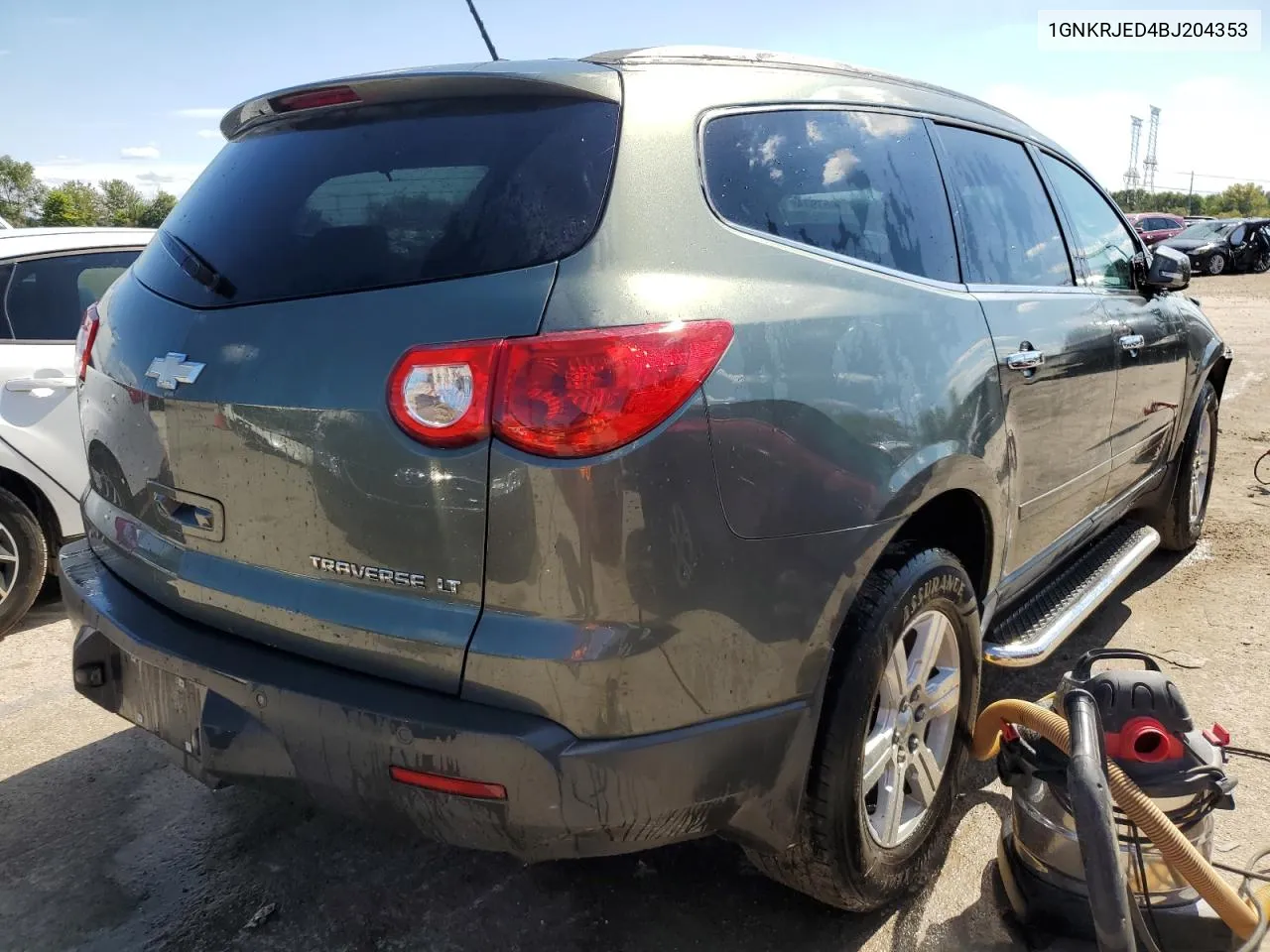 2011 Chevrolet Traverse Lt VIN: 1GNKRJED4BJ204353 Lot: 72867974