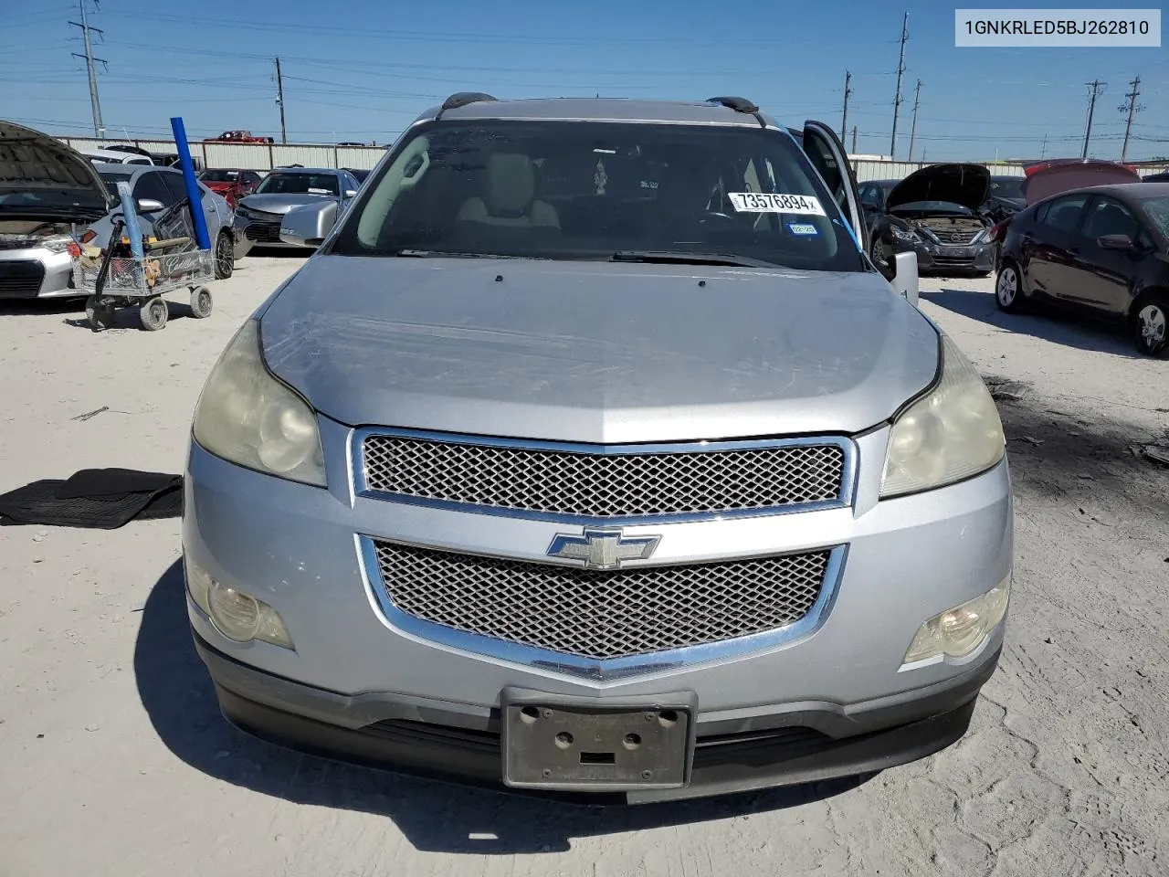 2011 Chevrolet Traverse Ltz VIN: 1GNKRLED5BJ262810 Lot: 73576894