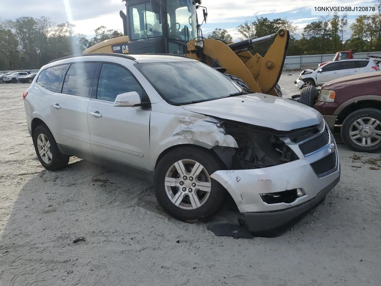 2011 Chevrolet Traverse Lt VIN: 1GNKVGED5BJ120878 Lot: 74254744