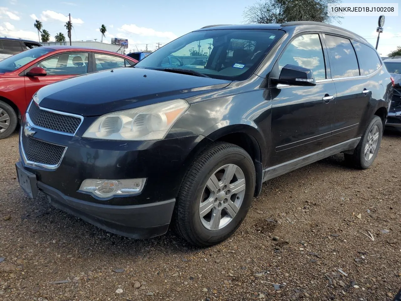 2011 Chevrolet Traverse Lt VIN: 1GNKRJED1BJ100208 Lot: 74797984