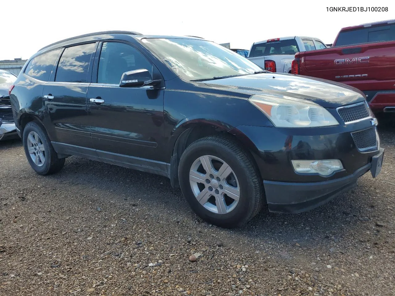 2011 Chevrolet Traverse Lt VIN: 1GNKRJED1BJ100208 Lot: 74797984