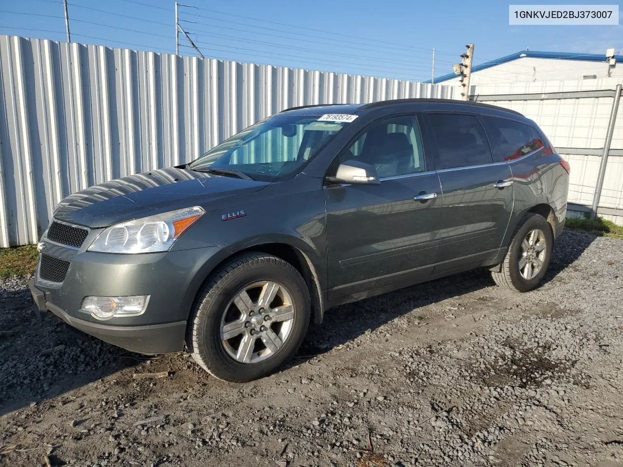 2011 Chevrolet Traverse Lt VIN: 1GNKVJED2BJ373007 Lot: 76193574