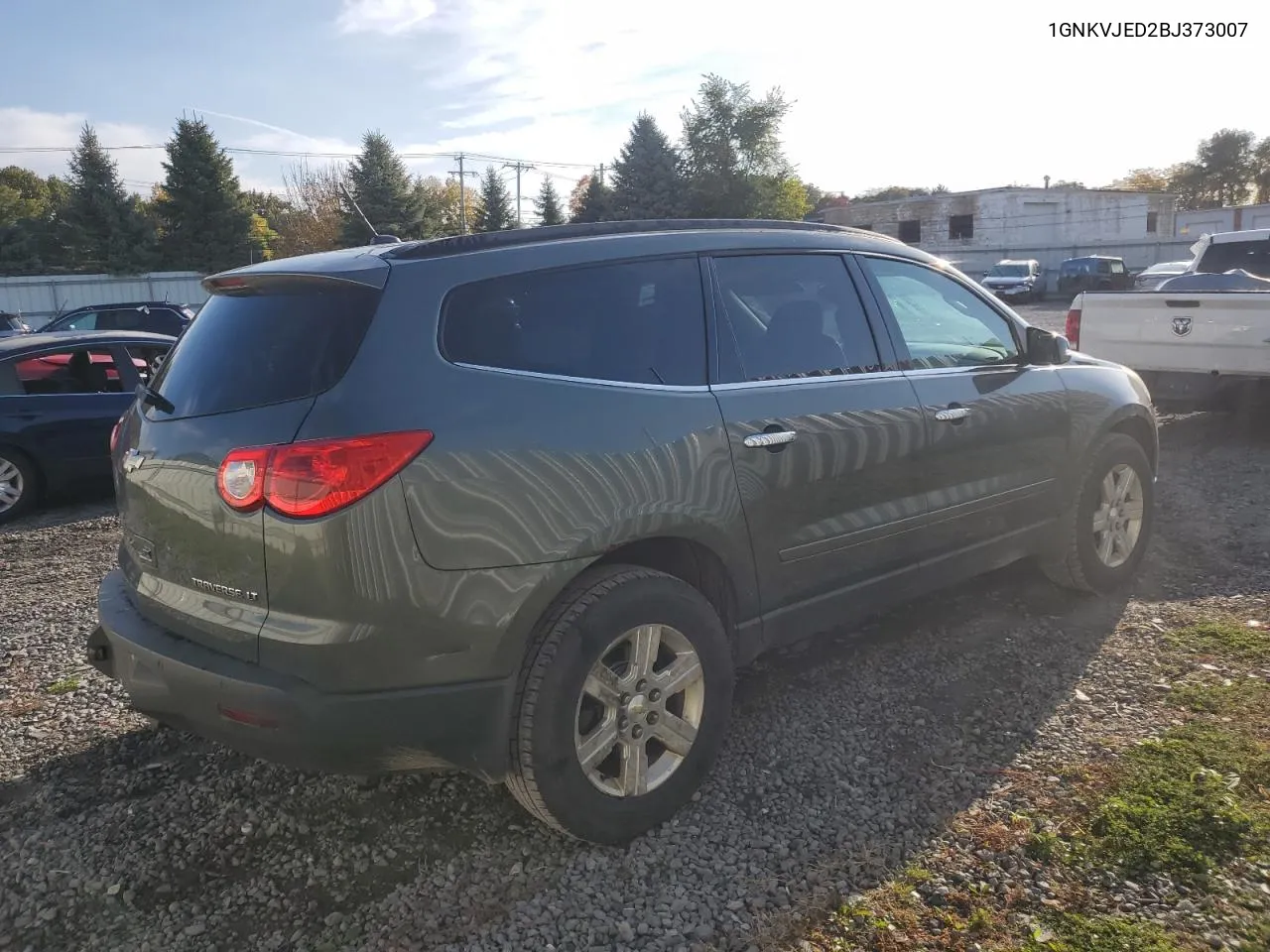 2011 Chevrolet Traverse Lt VIN: 1GNKVJED2BJ373007 Lot: 76193574