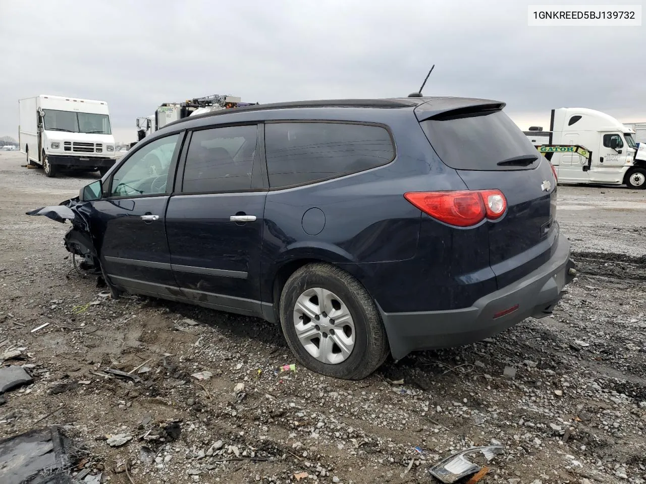 2011 Chevrolet Traverse Ls VIN: 1GNKREED5BJ139732 Lot: 76845813