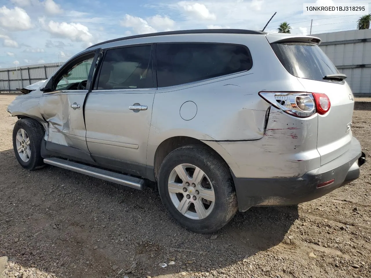 2011 Chevrolet Traverse Lt VIN: 1GNKRGED1BJ318295 Lot: 77202934