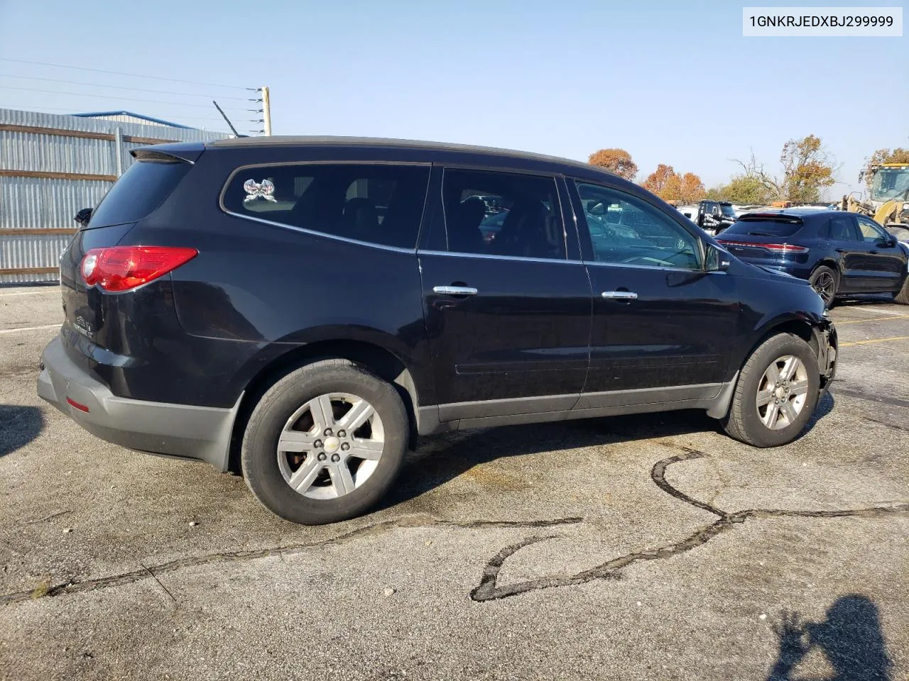 2011 Chevrolet Traverse Lt VIN: 1GNKRJEDXBJ299999 Lot: 77318844