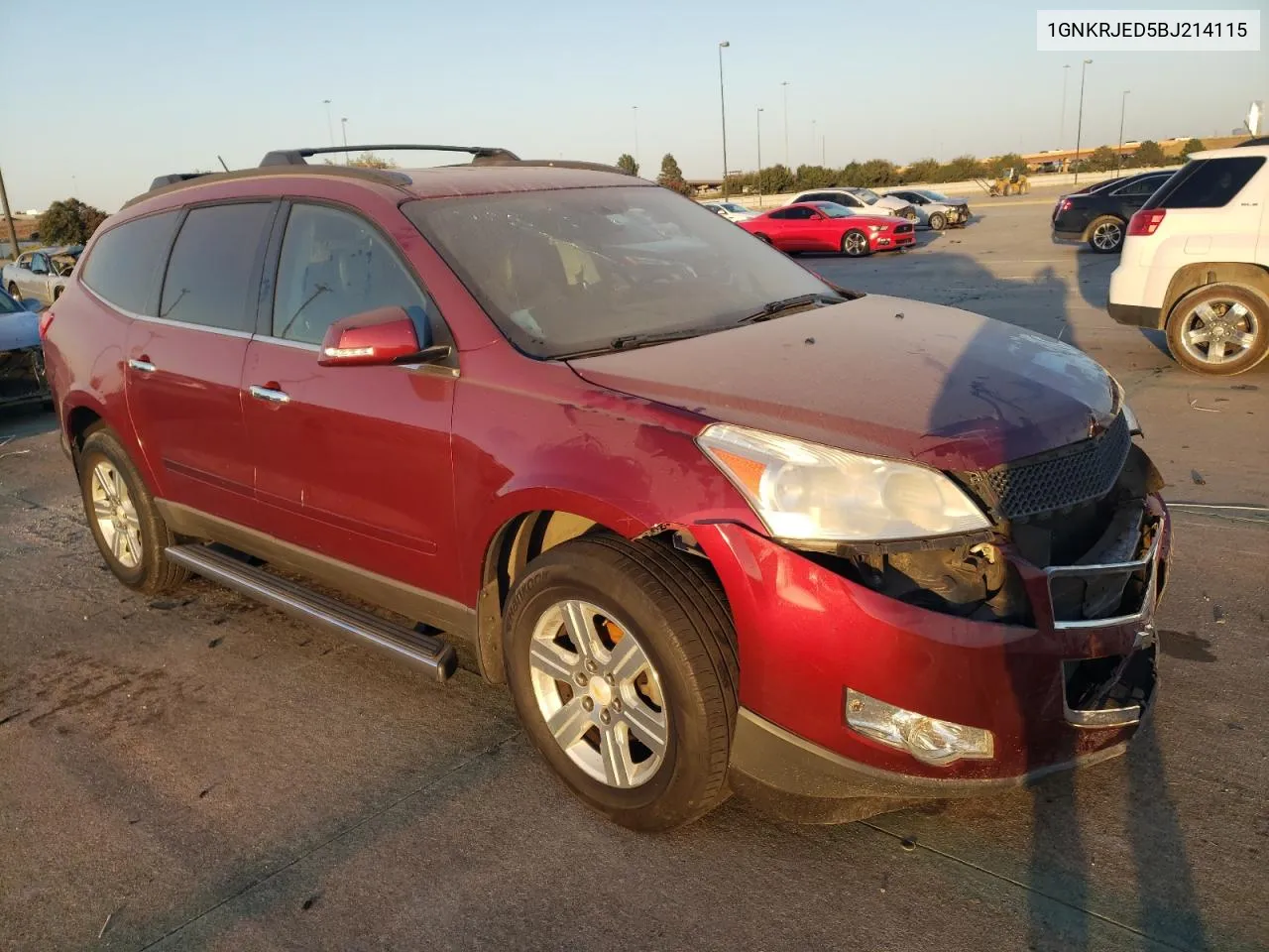 2011 Chevrolet Traverse Lt VIN: 1GNKRJED5BJ214115 Lot: 77453204