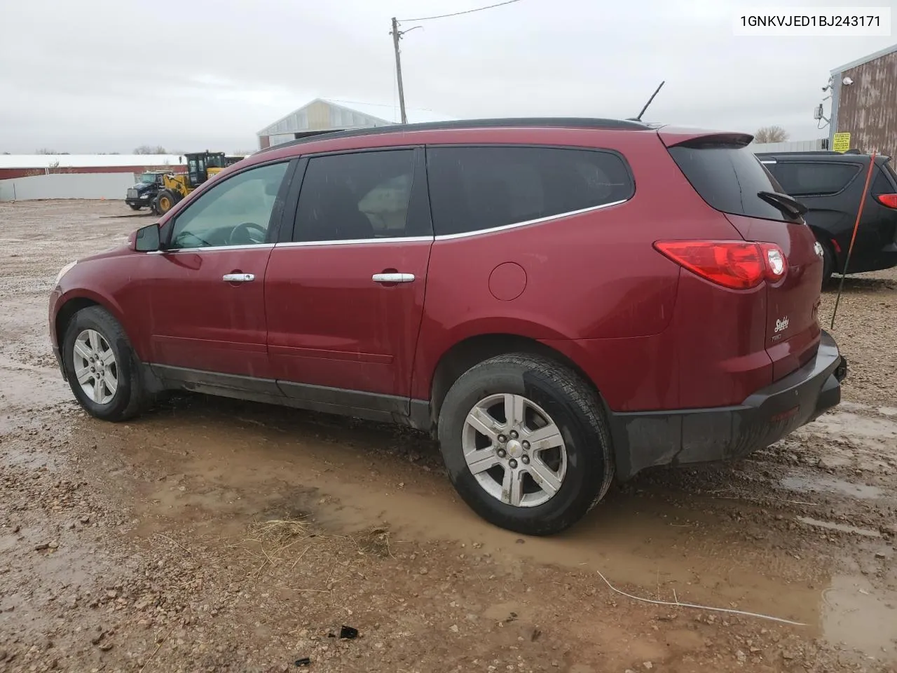 2011 Chevrolet Traverse Lt VIN: 1GNKVJED1BJ243171 Lot: 77462144