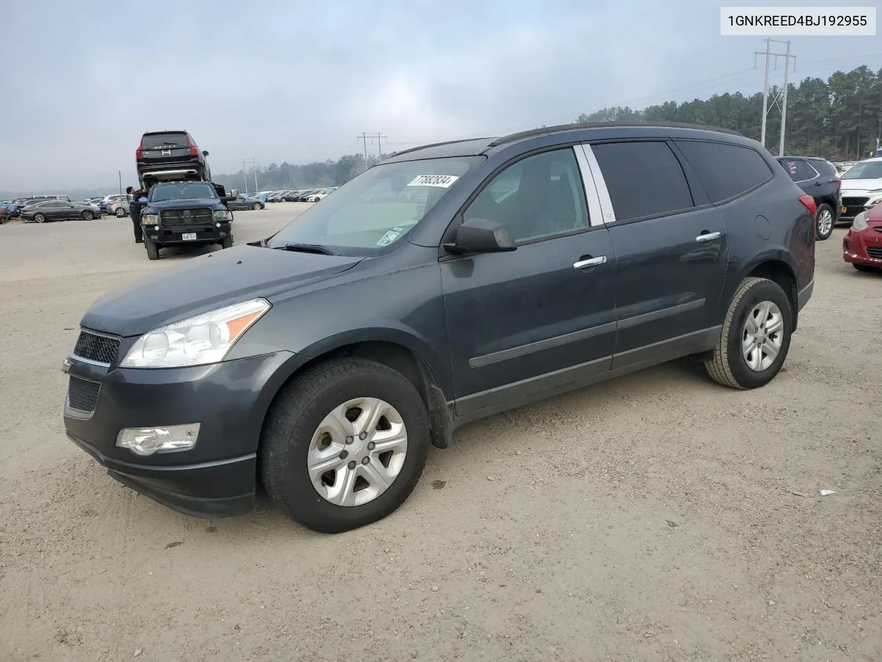 2011 Chevrolet Traverse Ls VIN: 1GNKREED4BJ192955 Lot: 77882834