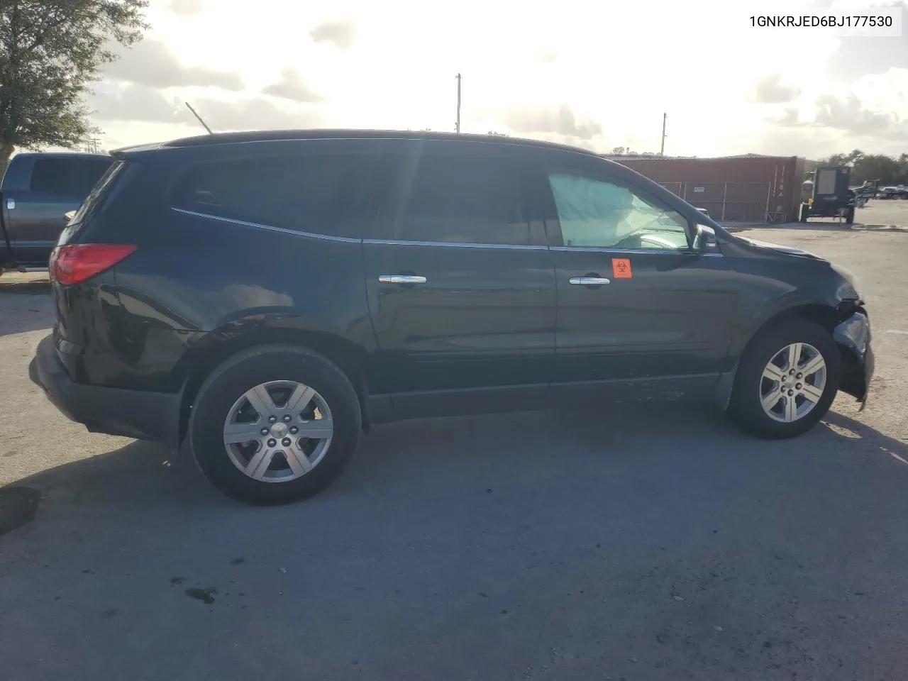 2011 Chevrolet Traverse Lt VIN: 1GNKRJED6BJ177530 Lot: 78318124