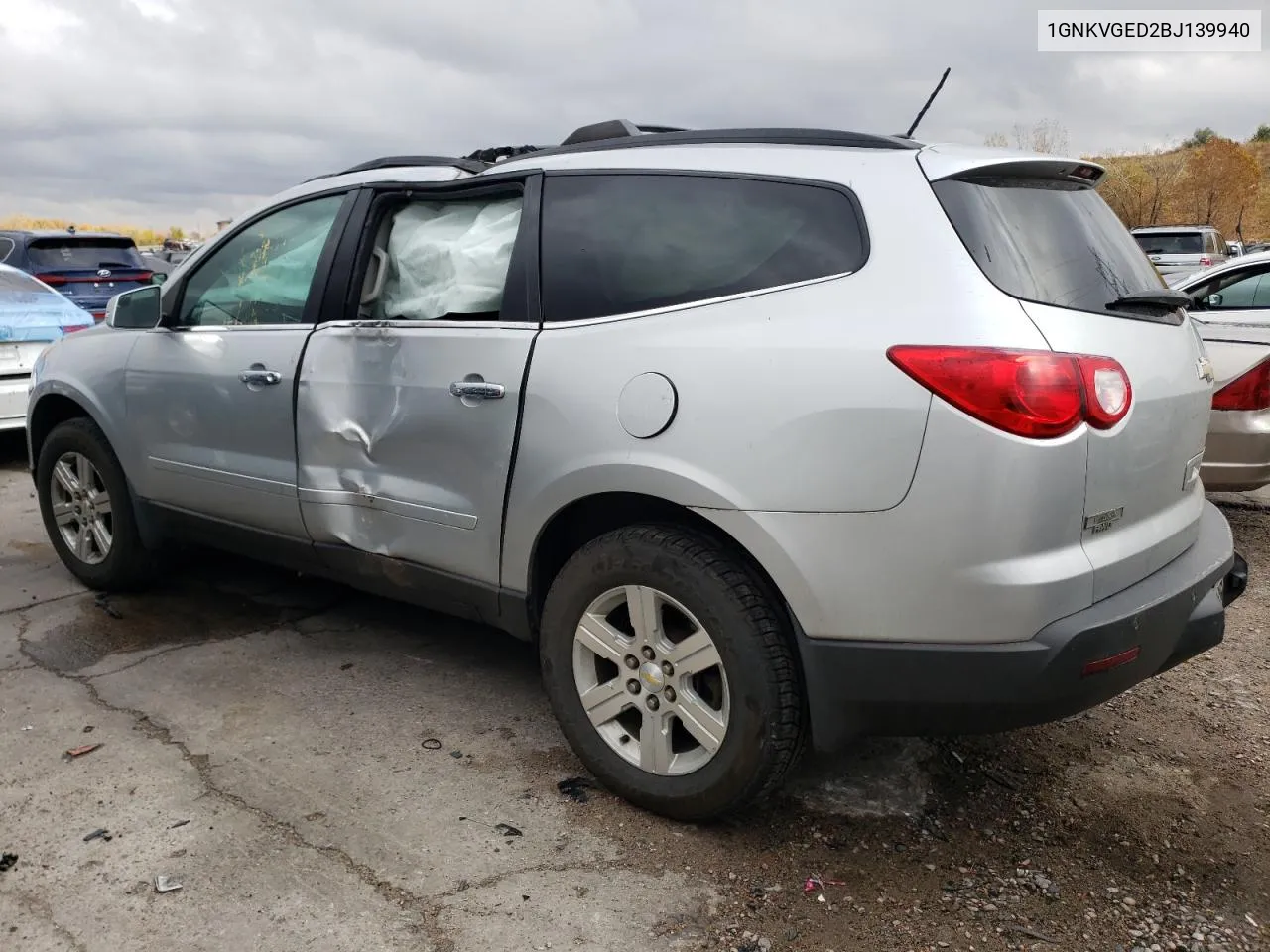 2011 Chevrolet Traverse Lt VIN: 1GNKVGED2BJ139940 Lot: 78400924