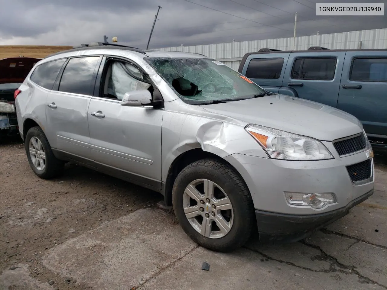 2011 Chevrolet Traverse Lt VIN: 1GNKVGED2BJ139940 Lot: 78400924