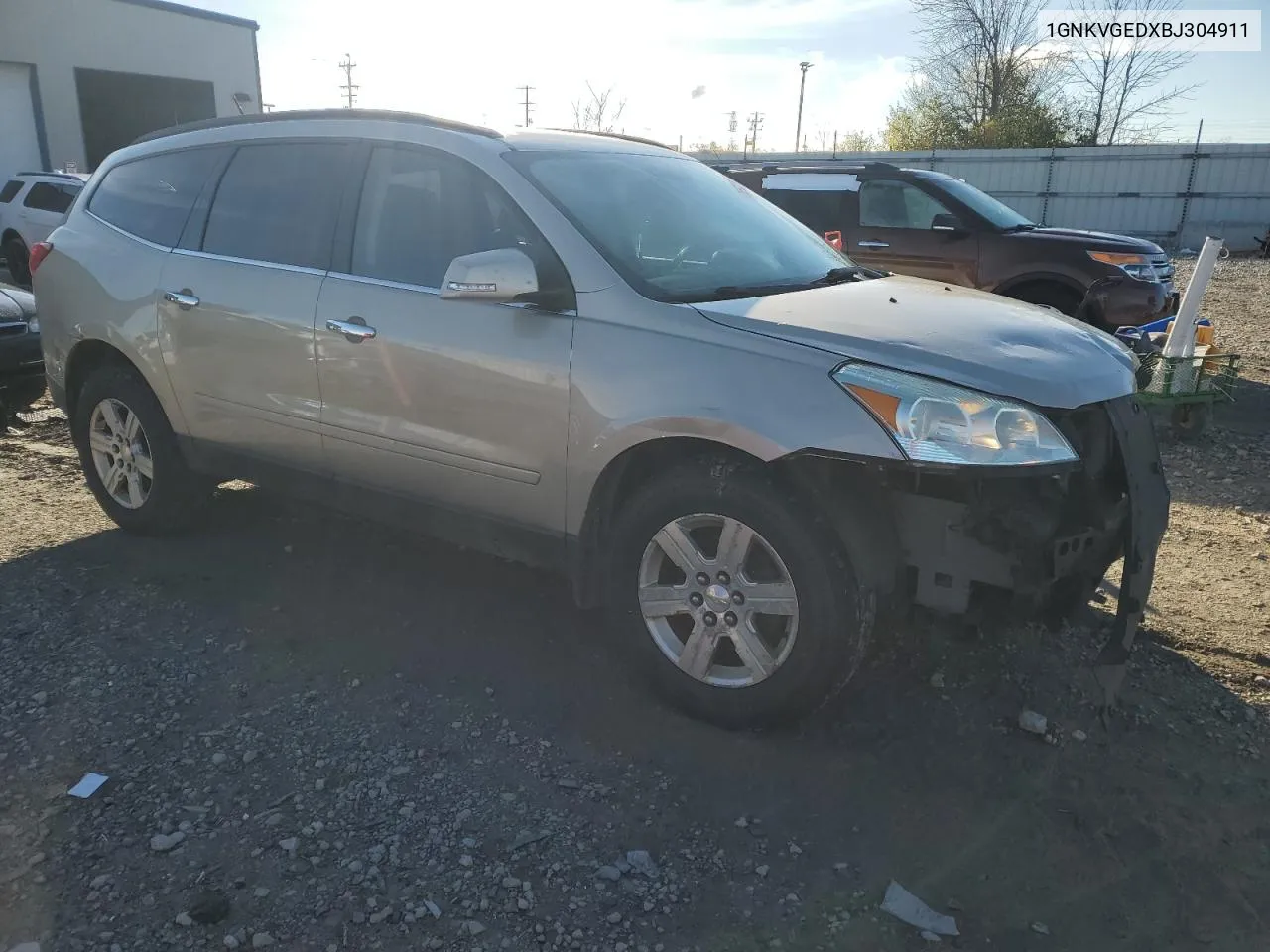 2011 Chevrolet Traverse Lt VIN: 1GNKVGEDXBJ304911 Lot: 78592204