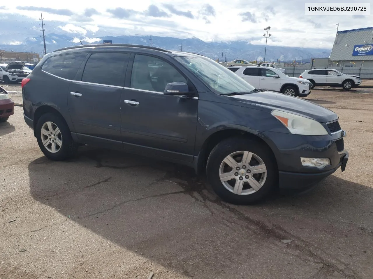 2011 Chevrolet Traverse Lt VIN: 1GNKVJED6BJ290728 Lot: 79245844